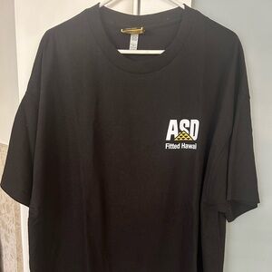 FITTED Hawaii ASD Aloha Served Daily Tribal Print Design Men's T-Shirt